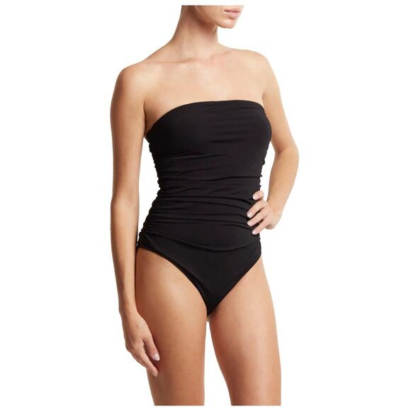 Hanky Panky Strapless Bandeau One-Piece Swimsuit Size XL - Picture 3 of 9